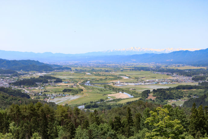 山形県白鷹町の風景