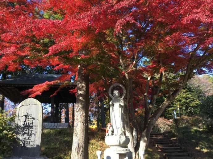 佐白山正福寺の境内にある延命地蔵尊