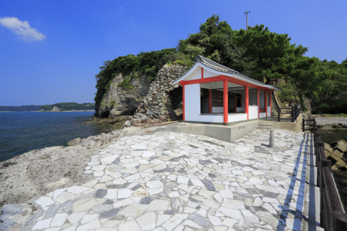 縁結びの神社である粟嶋社