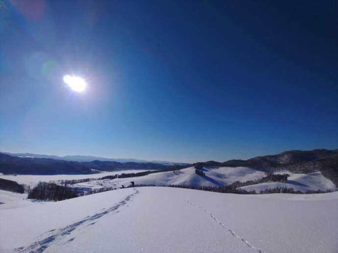 下川町の雪景色