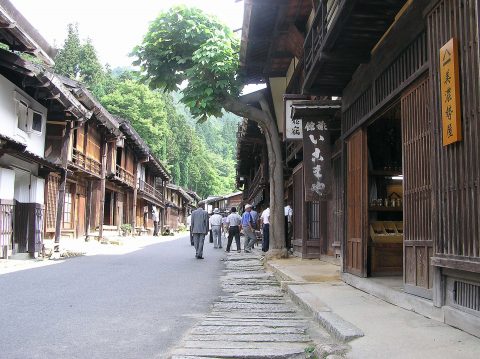 中山道の「妻籠宿」