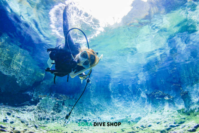 SORA DIVE SHOPのライセンス取得コースの魅力