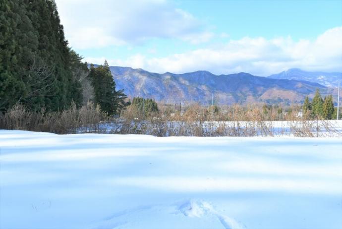 群馬県沼田市にある「皇海山キャンプフォレスト」の12月の様子