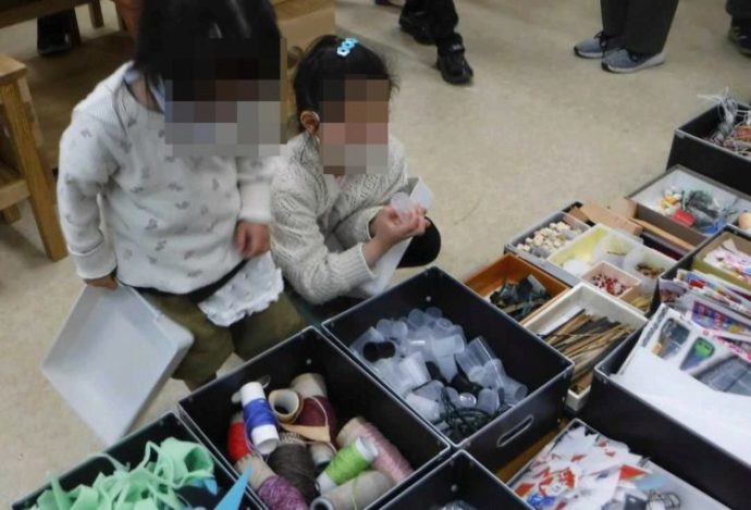 ゴミラプロジェクトに参加する子どもたち
