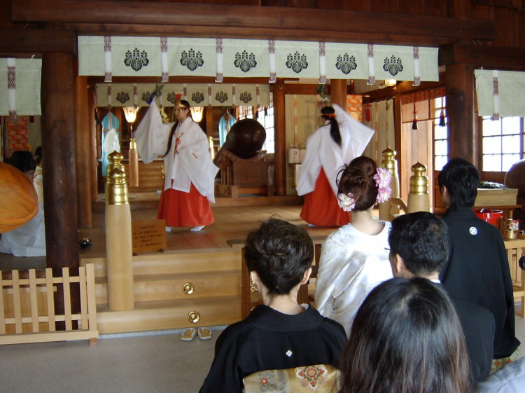 田縣神社の神前結婚式について