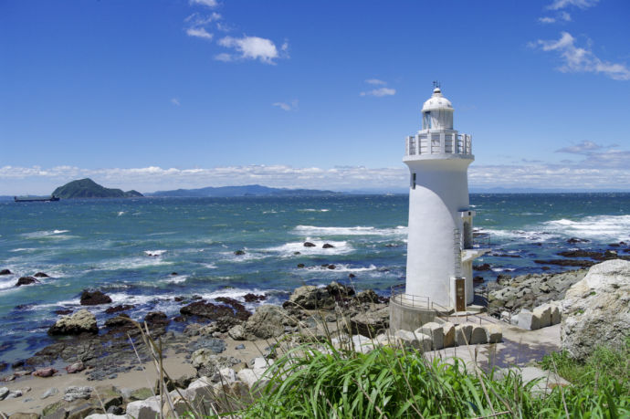 愛知県田原市の伊良湖岬灯台