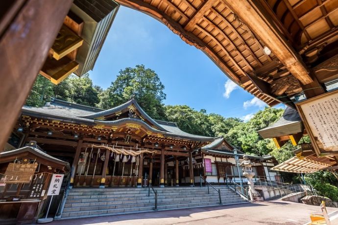 高砂市の鹿嶋神社の境内