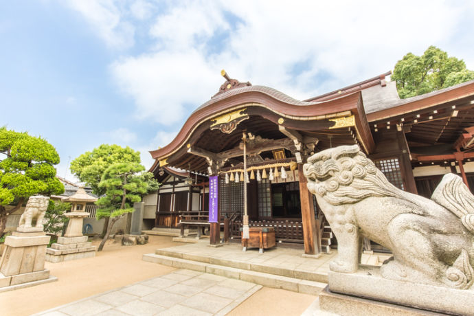 高砂市の「荒井神社」の境内