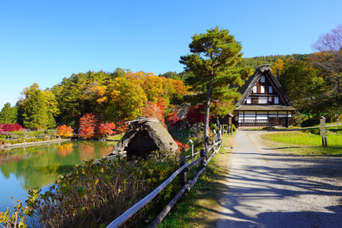 飛騨の里の風景