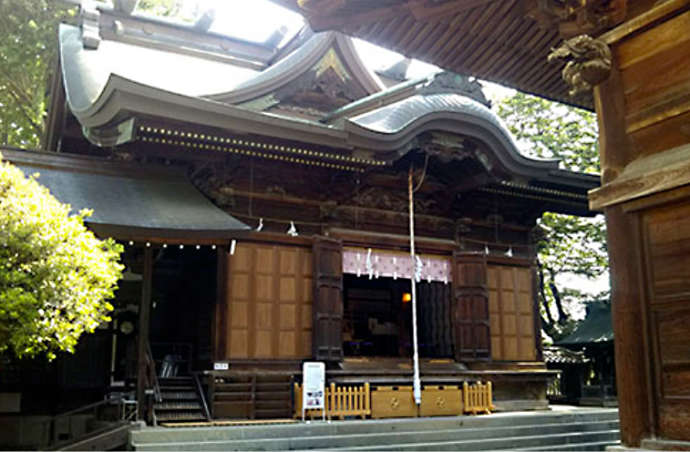 武水別神社の本殿