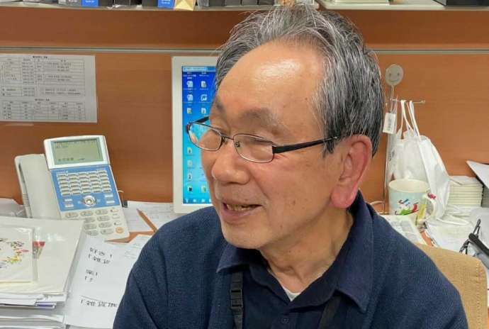 玉村豊男ライフアートミュージアムの青木さん