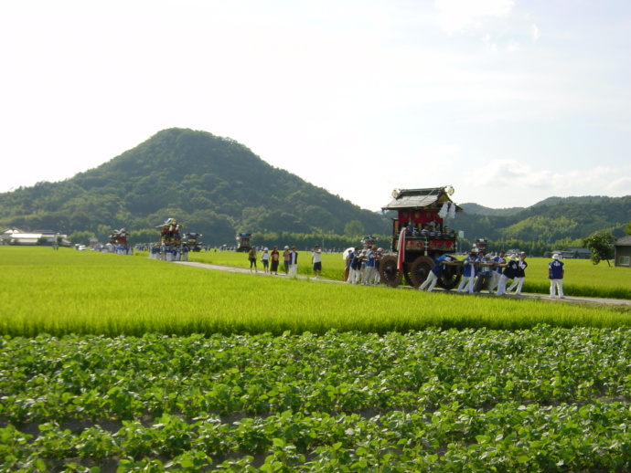 丹波篠山の田園風景