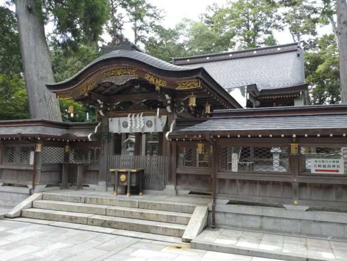 田村神社の拝殿