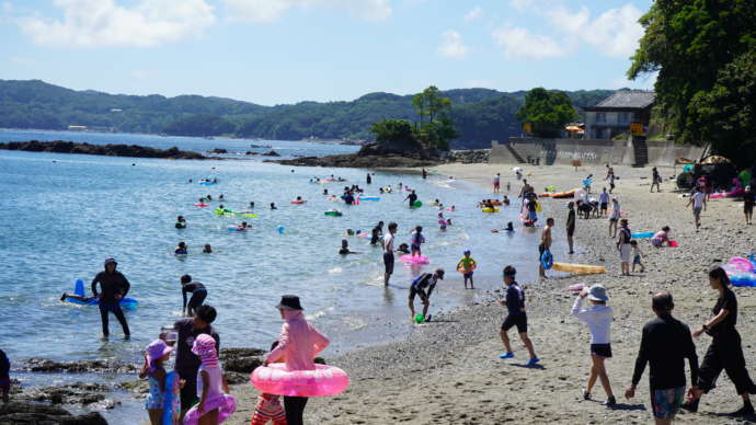 鳥羽市の安楽島海水浴場