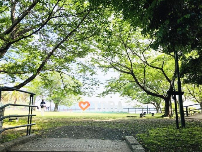 ♥TOBAモニュメントの風景