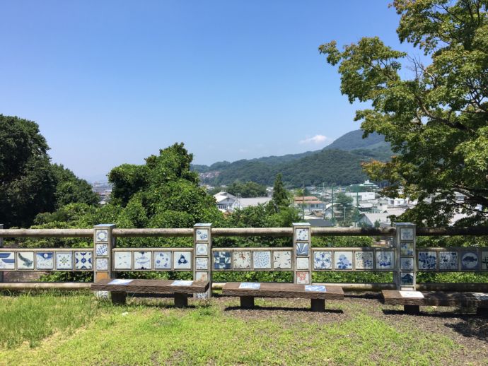 砥部町の「陶祖ヶ丘」