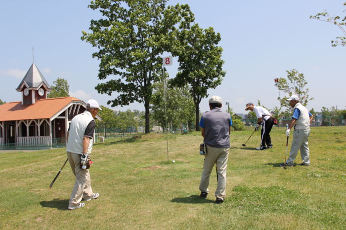 北海道当別町のあいあい公園にあるパークゴルフ場