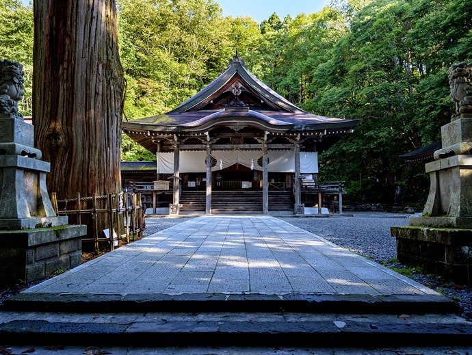 戸隠神社の本殿