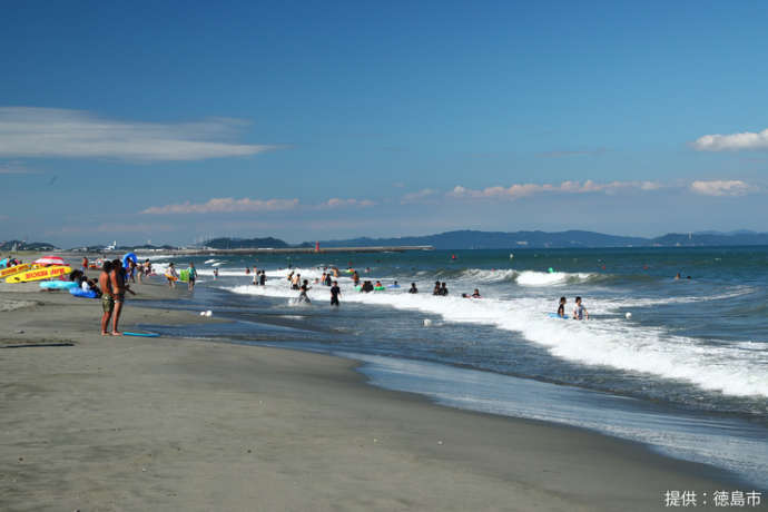 徳島市の小松海岸