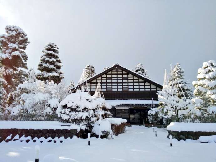 美しい砺波の雪景色