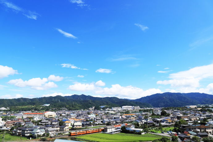 東温市の風景