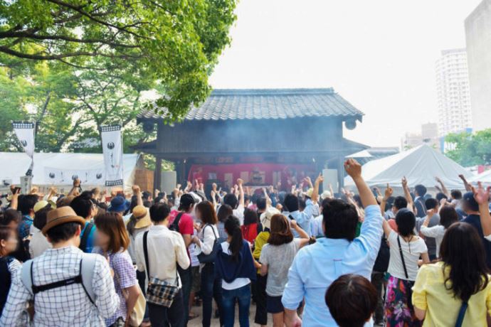 鳥飼八幡宮の参拝