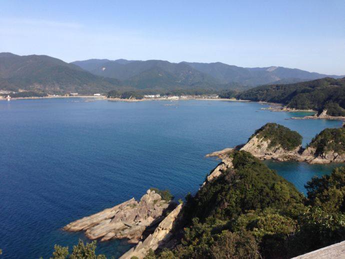 見残し海岸の風景