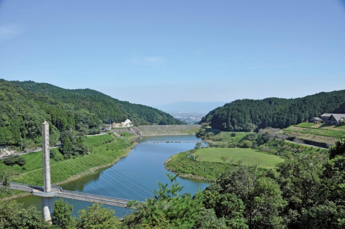 鳥栖市の山の風景