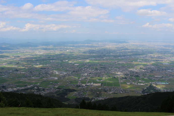 池田町の山間部の景色