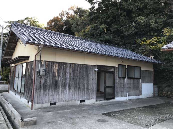 UIターン促進住宅・平家の外観