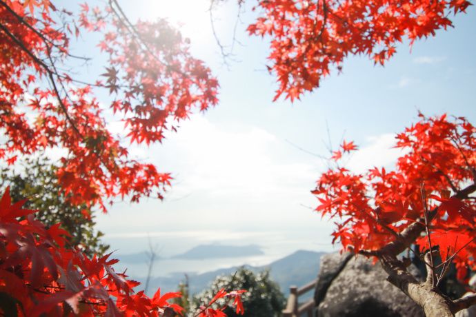 小豆島町の寒霞渓