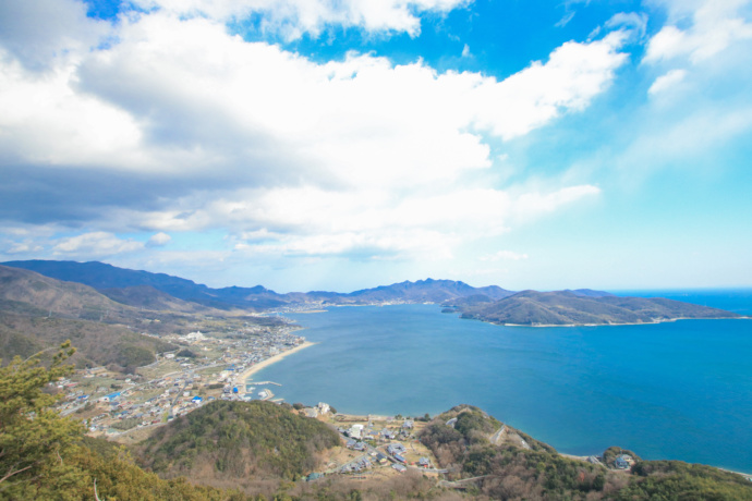 小豆島町から見える瀬戸内海