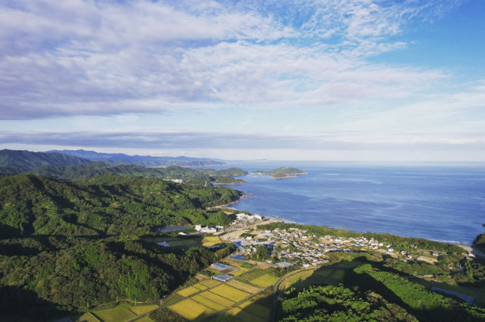 生見ポンカン山からの眺め