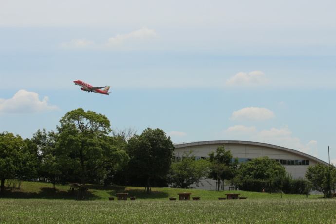 神明公園の風景