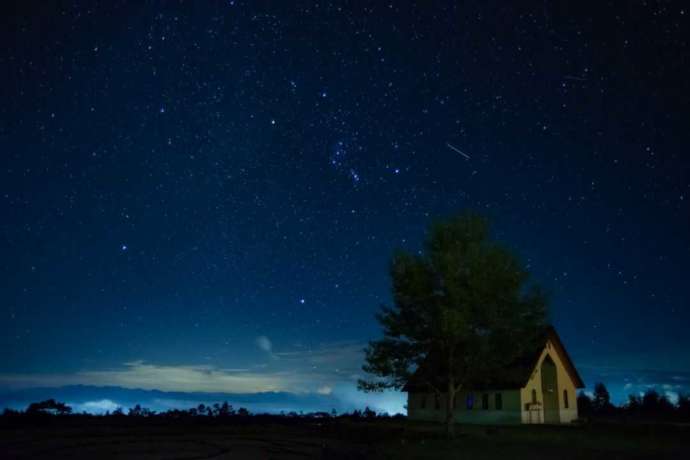 パルコール嬬恋リゾートホテルから見える星空