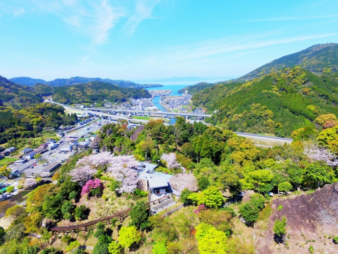 津奈木町から見える不知火海