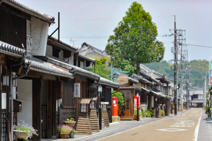 津山市の城東伝統的建造物群保存地区