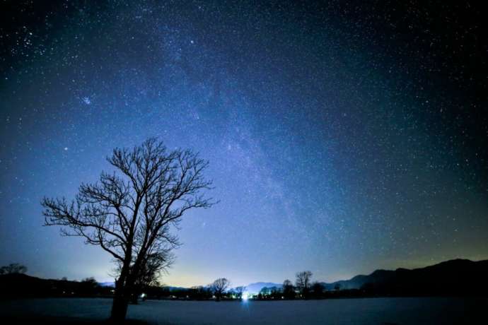 浦河町の星空