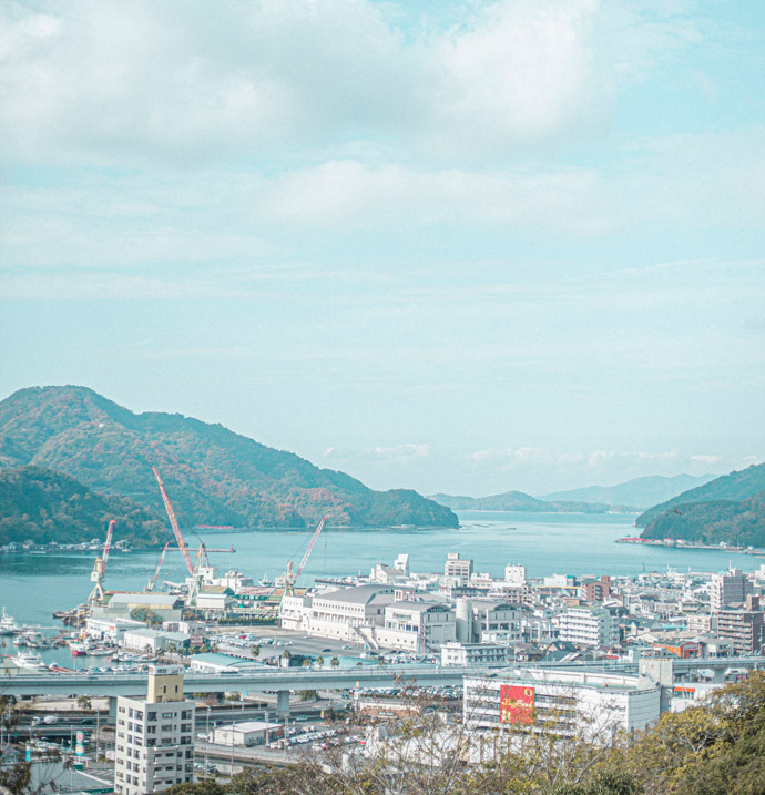 天守広場から見える景色