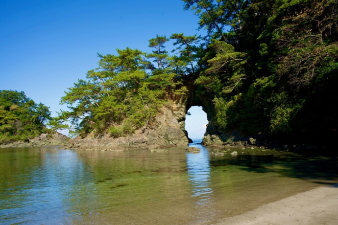 福井県高浜町の城山公園にある明鏡胴