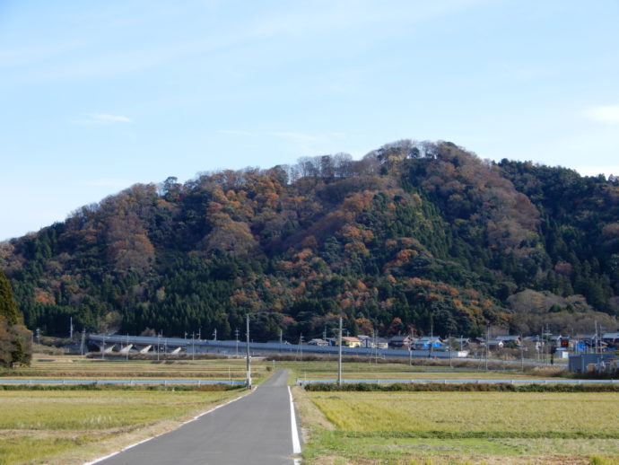 国吉城址全景