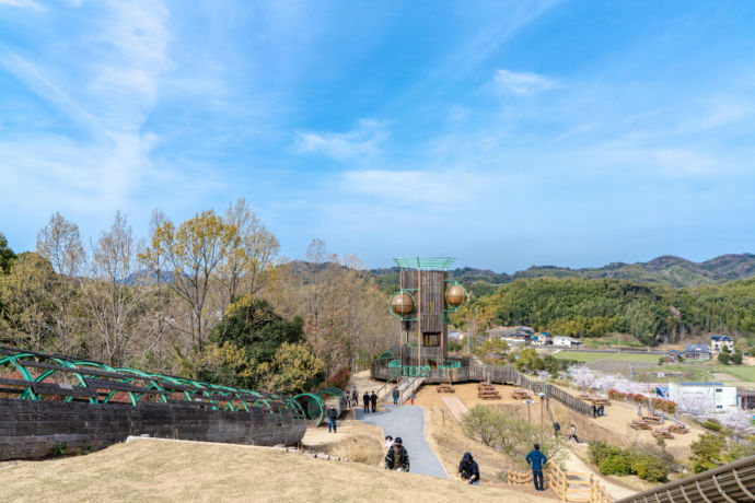 四季の郷公園の見晴らしの丘