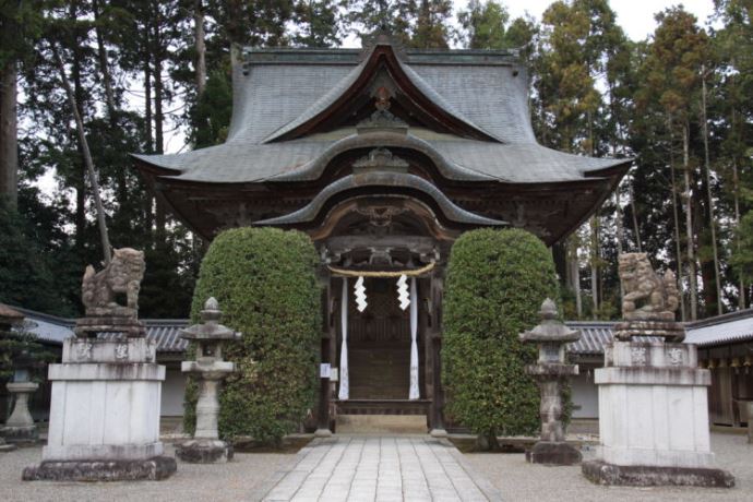 馬見岡綿向神社の開運について