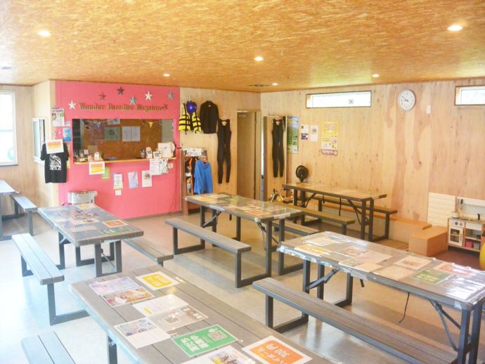 埼玉県秩父郡長瀞町にある「ワンダーパラダイス長瀞」の店内