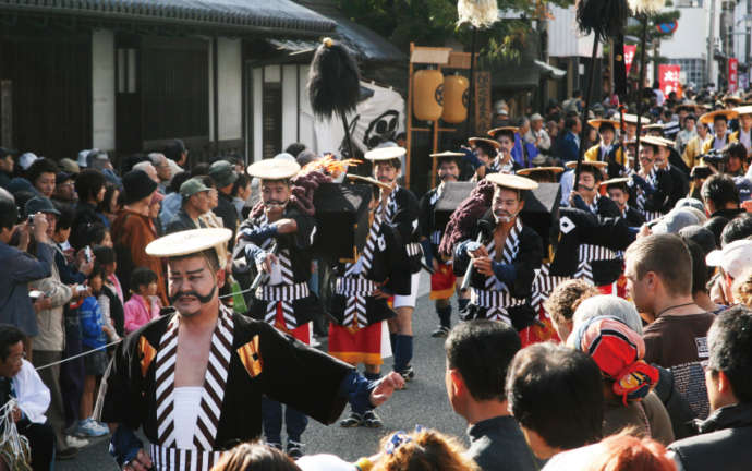 矢掛町で開催された「矢掛の宿場まつり大名行列」イベントの様子3