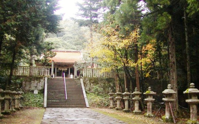 鳥取東照宮の境内の様子