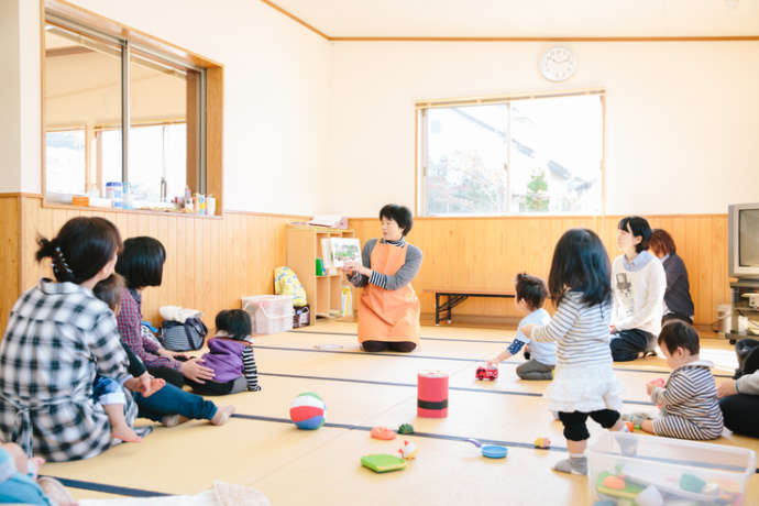 山江村の子育てサロン