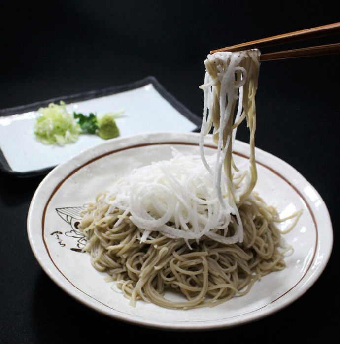 山形村の名物、やまっちそば