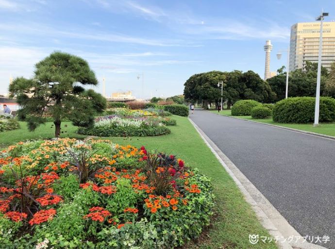 山下公園でまったり癒しのみなとみらいデートプラン