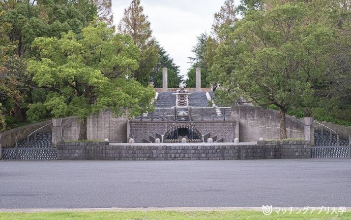 山下公園・スペイン調の階段